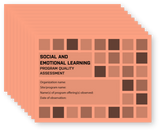 Bundle of 10 Social and Emotional Learning PQA Forms