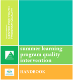 Summer Learning Program Quality Intervention Handbook